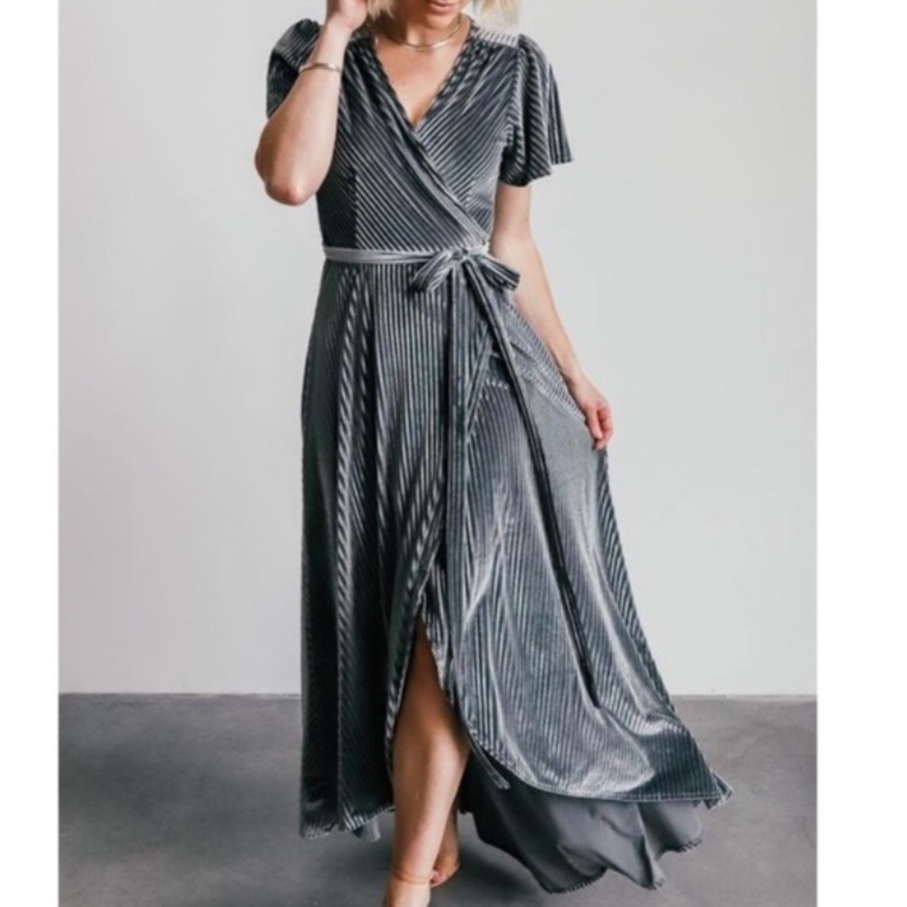 Baltic Born Andi Velvet Maxi Dress